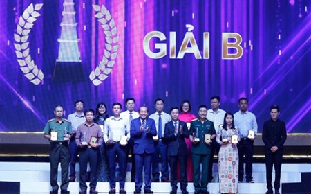 Long trọng trao Giải Báo chí quốc gia lần thứ 12 năm 2017